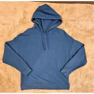 Ugg Sweatshirt Kyree Hoodie Micro Terry, Blue, Excellent cond. Womens Sz S